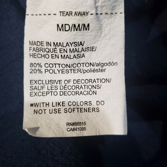 Under Armour Project Rock Sweatshirt - Navy BlueWomens Size Medium - Picture 3 of 6